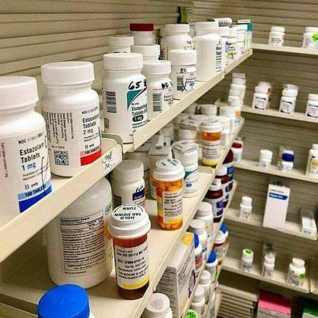Cyjanek potasu, Nembutal, opioidy, farxiga, botoks, fentanyl, kokaina, trazodon, metadon, peny Consentyx, naproksen, viagra, otezla, mefedron, tramadol, Biskorycyna Ofcipen, Ciplox
